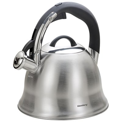 Kettle, traditional, stainless steel, 3l Klausberg