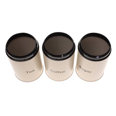 Containers, set of 3, beige Klausberg