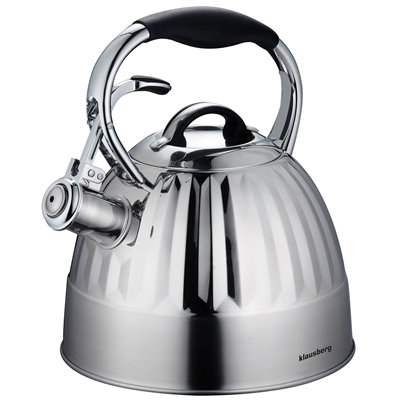 Kettle, traditional, stainless steel, 2.7l Klausberg