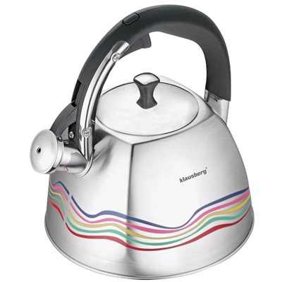 Kettle, traditional, stainless steel, 3l, Klausberg